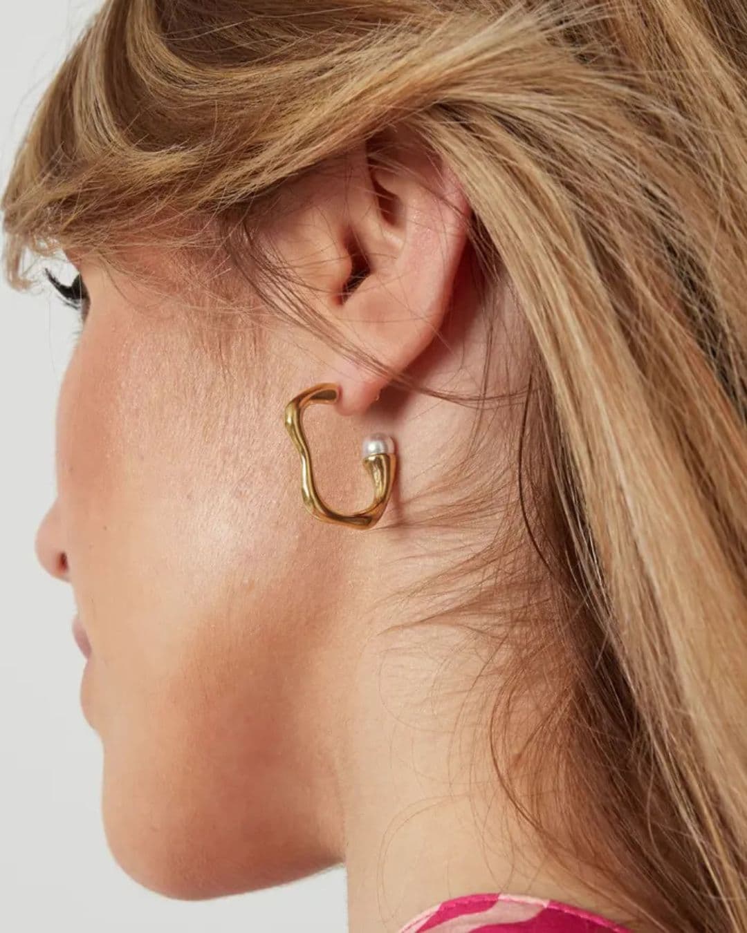 Pearl Wave oorbellen Image 2